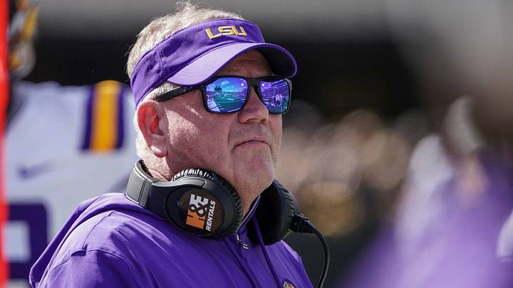 Former LSU Tigers head coach Brian Kelly predicts an upset in Week 5 SEC showdown.