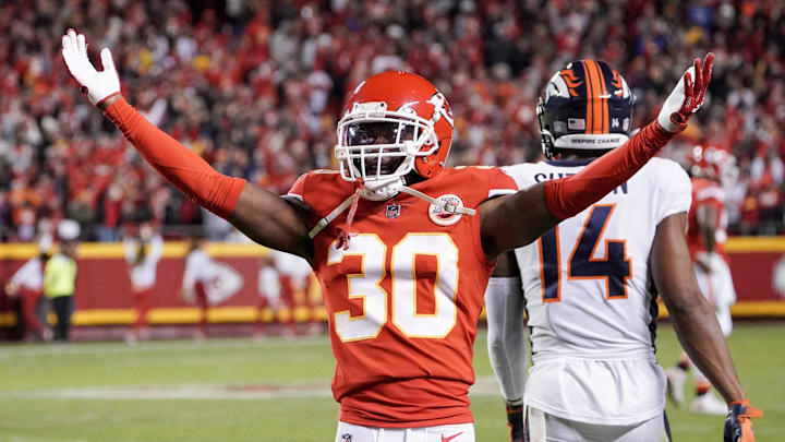 Deandre Baker played in 10 games over two seasons with the Chiefs