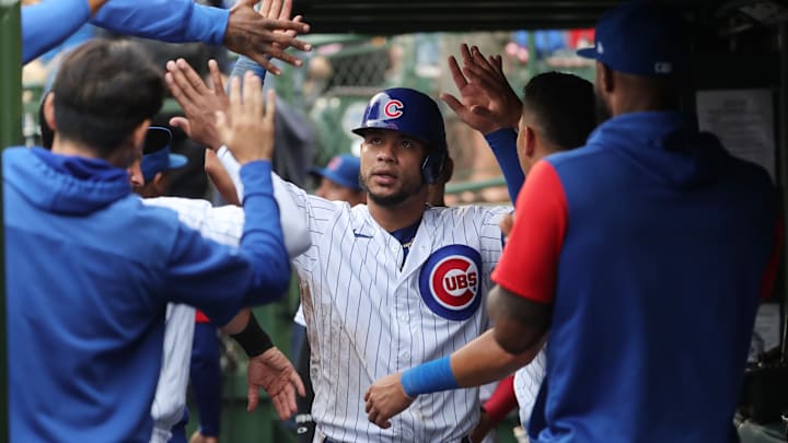 Willson Contreras and the Cubs score in the first inning at the highest rate in MLB