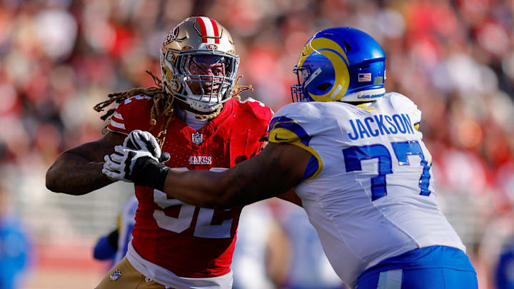 Los Angeles Rams tackle Alaric Jackson agrees to lucrative contract extension.
