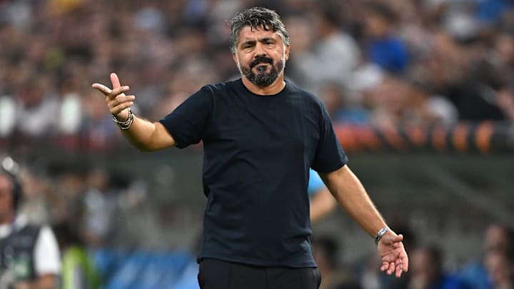 Gennaro Gattuso a dérapé après la victoire de l'OM en Ligue Europa.