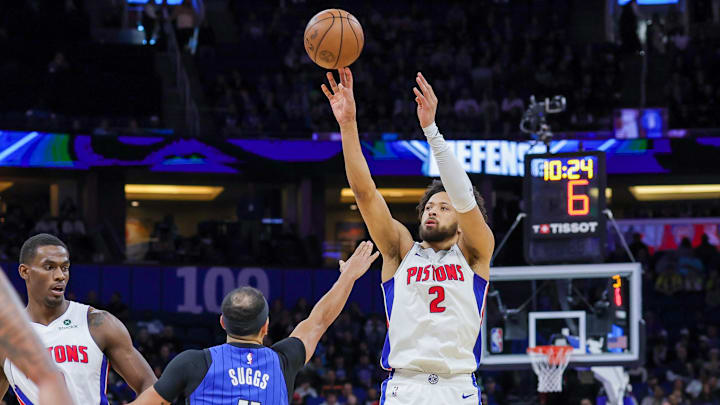 Detroit Pistons guard Cade Cunningham is a solid prop target tonight. 