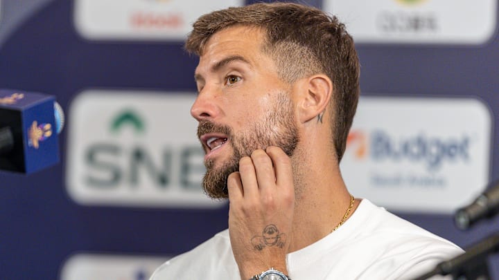 Inigo Martinez a taclé le président barcelonais.