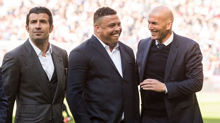 Figo, Ronaldo e Zidane