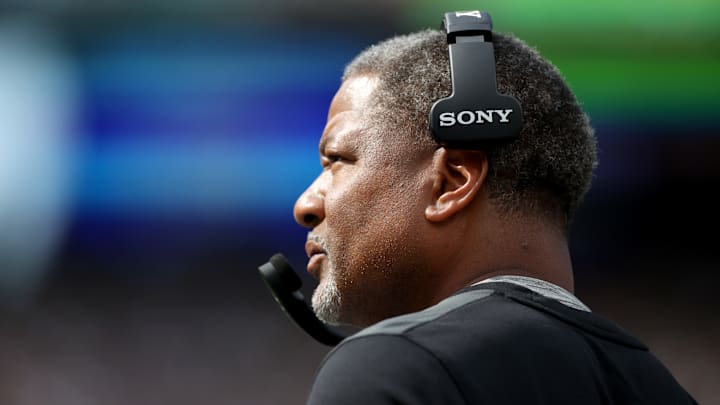NY Jets defensive coordinator Steve Wilks