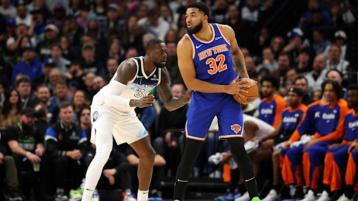 New York Knicks v Minnesota Timberwolves