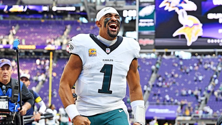 Philadelphia Eagles quarterback Jalen Hurts Philadelphia Eagles quarterback Jalen Hurts