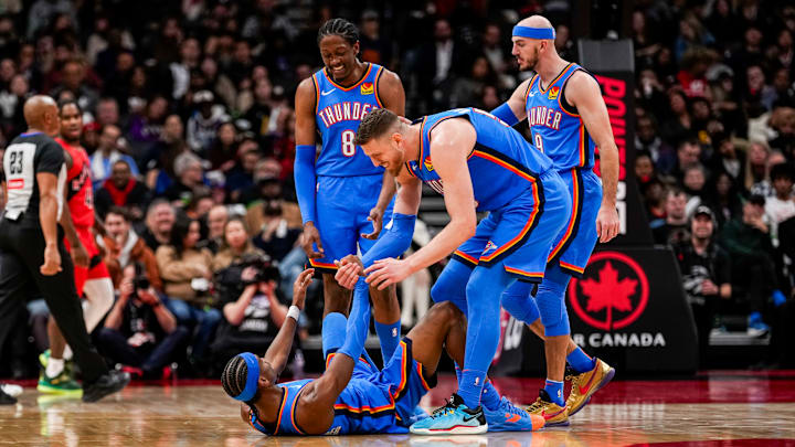 Oklahoma City Thunder v Toronto Raptors