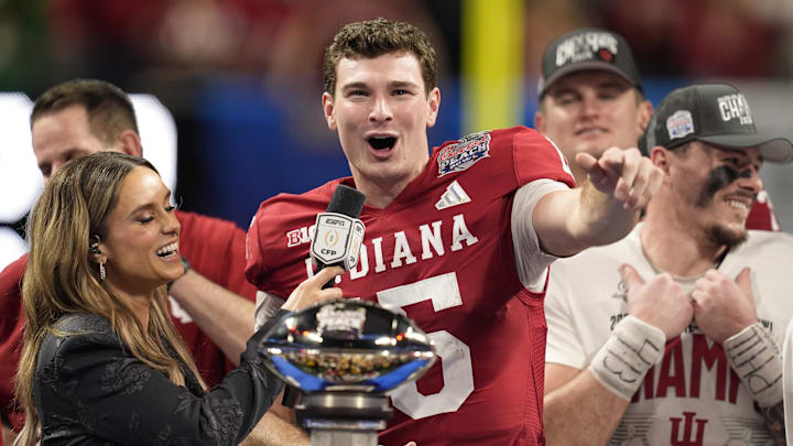 Indiana Hoosiers quarterback Fernando Mendoza's Heisman Trophy season can be defined by one wild stat.