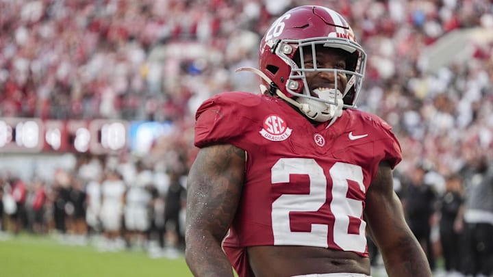 Alabama running back Jam Miller (26) 