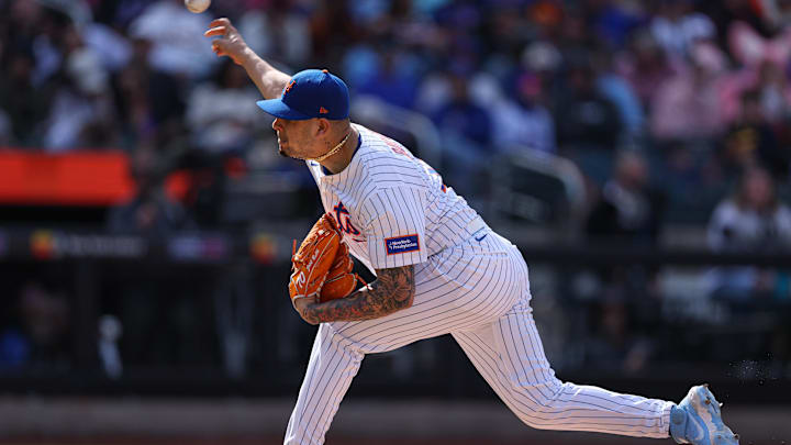 Apr 20, 2025; New York City, New York, USA; New York Mets relief pitcher Jose Butto (70) delivers a pitch during the eighth inning against the St. Louis Cardinals at Citi Field. Mandatory Credit: Vincent Carchietta-Imagn Images Apr 20, 2025; New York City, New York, USA; New York Mets relief pitcher Jose Butto (70) delivers a pitch during the eighth inning against the St. Louis Cardinals at Citi Field. Mandatory Credit: Vincent Carchietta-Imagn Images