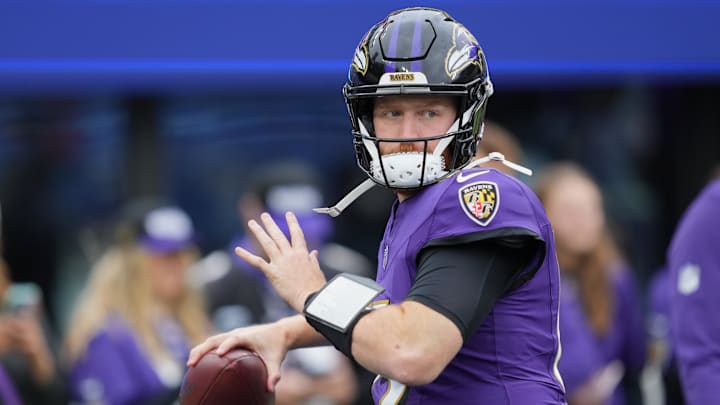 Baltimore Ravens quarterback Cooper Rush Baltimore Ravens quarterback Cooper Rush