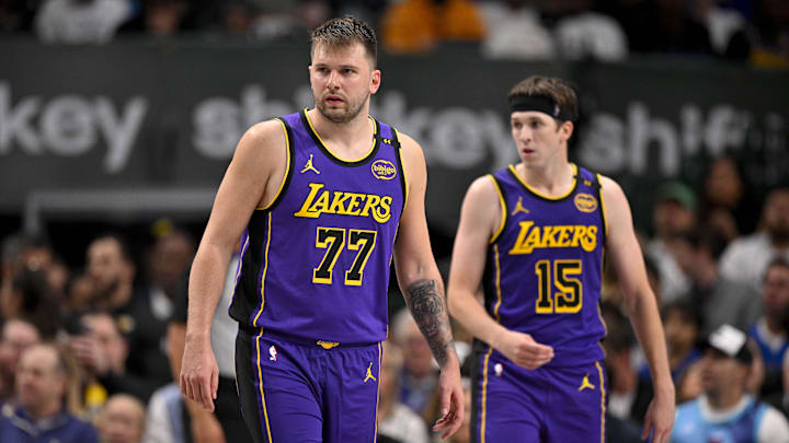 Luka Doncic and Austin Reaves