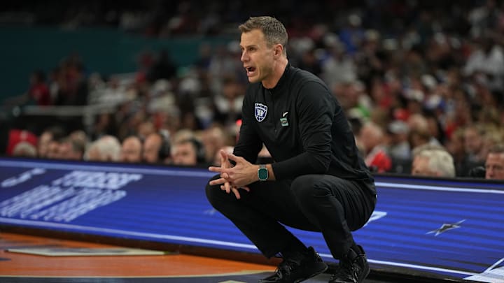 Duke basketball head coach Jon Scheyer