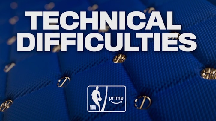 Prime Video’s broadcast of the opening play-in game cut out during a key overtime stretch. Prime Video’s broadcast of the opening play-in game cut out during a key overtime stretch.