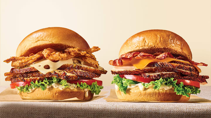 Arby's Deep Fried Turkey Sandwiches