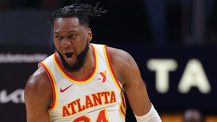 Atlanta Hawks center Bruno Fernando