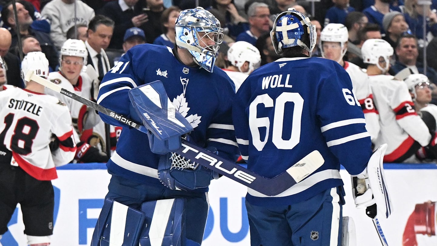 Report: Maple Leafs potentially trading goalie at deadline