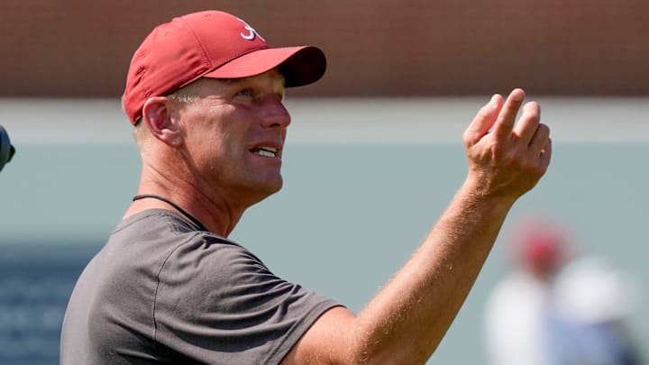 Alabama Head coach Kalen Deboer
