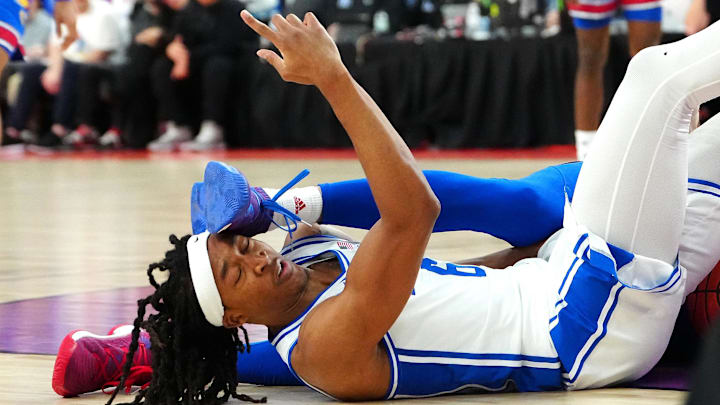 Duke basketball forward Maliq Brown