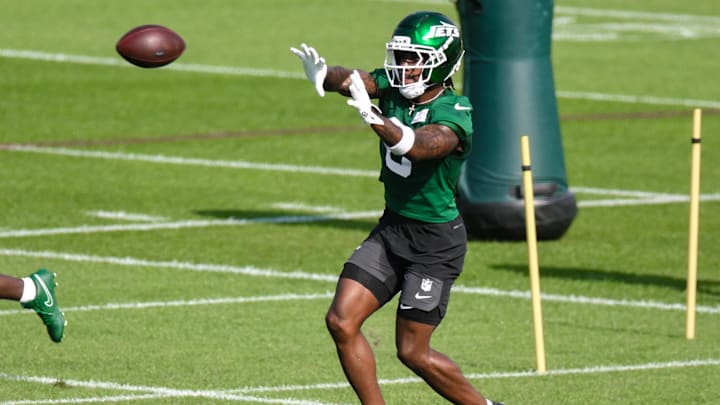 NY Jets wide receiver Malachi Corley