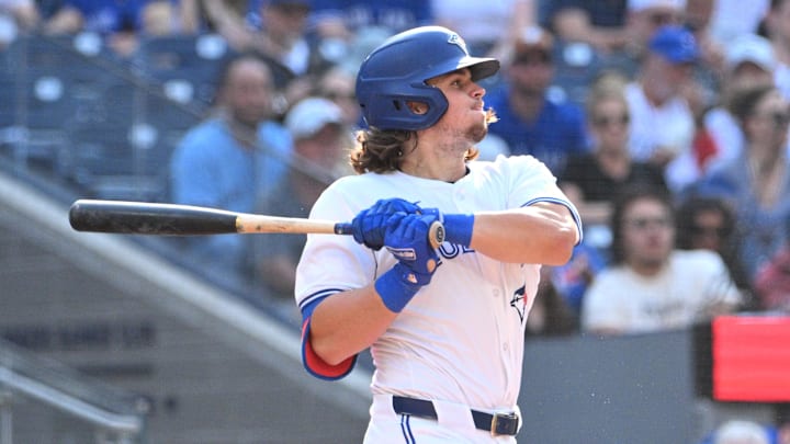 Toronto Blue Jays rookie Addison Barger