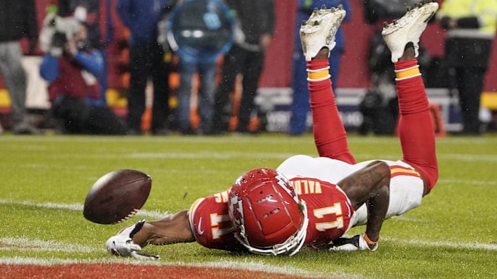 The Chiefs lead the NFL in dropped passes this year