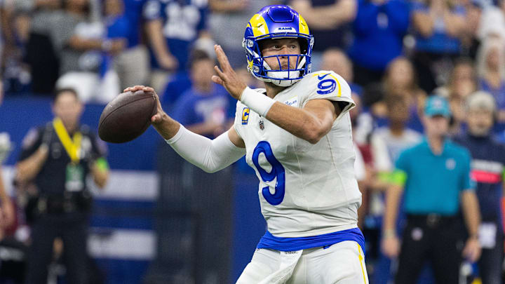 Los Angeles Rams quarterback Matthew Stafford.