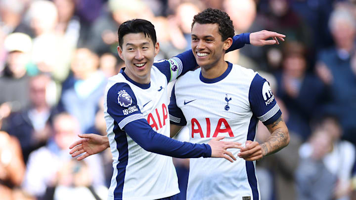 Brennan Johnson was at the double as Spurs confirmed Southampton's relegation