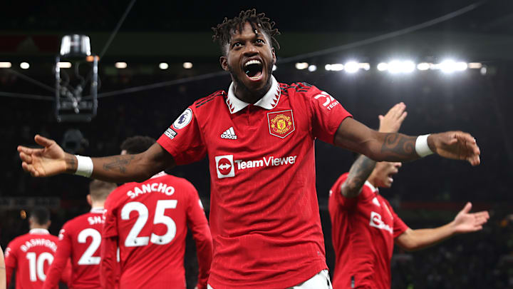 Fred abriu o placar na vitória do Manchester United sobre o Tottenham