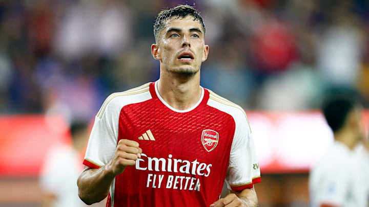 Kai Havertz never quite found his best position at Chelsea but has started in midfield for Arsenal during pre-season