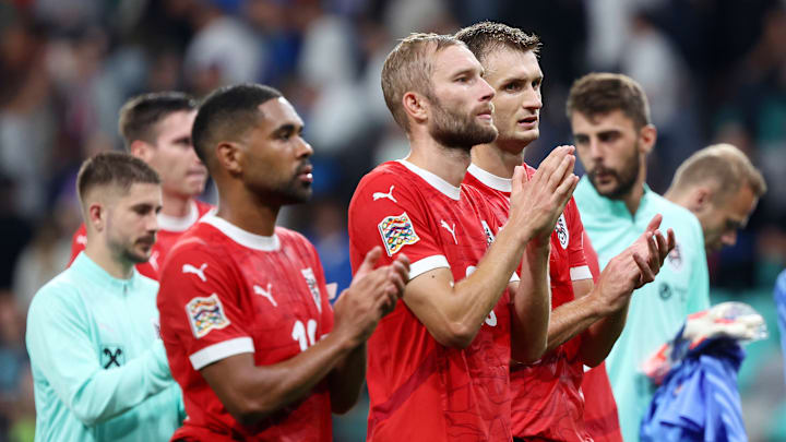 Die österreichische Nationalmannschaft