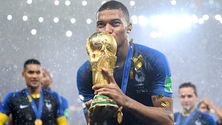 Kylian Mbappé a pu remporter la Coupe du monde en 2018.