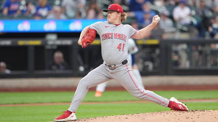 Andrew Abbott and the Reds are road underdogs in San Diego.