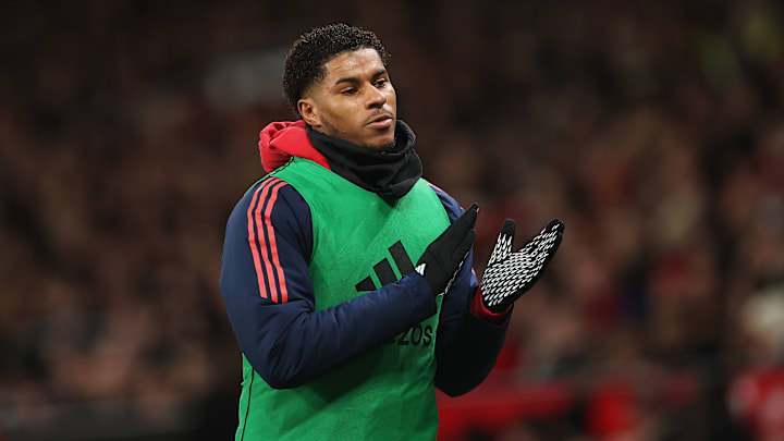 Marcus Rashford was an unused substitute for Man Utd's 2-0 defeat to Newcastle on Monday night