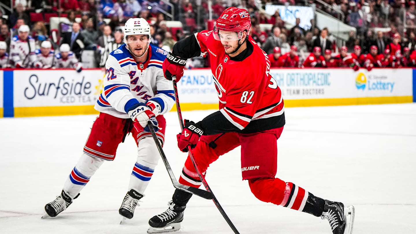 Carolina and the New York Rangers both have big trade questions. Another big trade might be the ailment