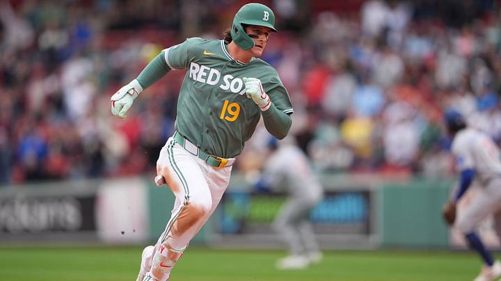 Sep 25, 2026; Boston, Massachusetts, USA; Boston Red Sox left fielder Roman Anthony (19) runs out a triple against the Chicago Cubs during the seventh inning at Fenway Park. Mandatory Credit: Gregory Fisher-Imagn Images Sep 25, 2026; Boston, Massachusetts, USA; Boston Red Sox left fielder Roman Anthony (19) runs out a triple against the Chicago Cubs during the seventh inning at Fenway Park. Mandatory Credit: Gregory Fisher-Imagn Images