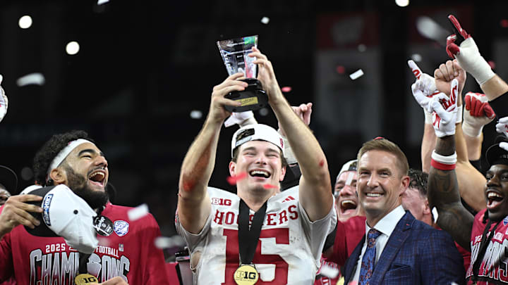 Indiana's Big Ten title highlighted a busy conference championship Saturday across college football.