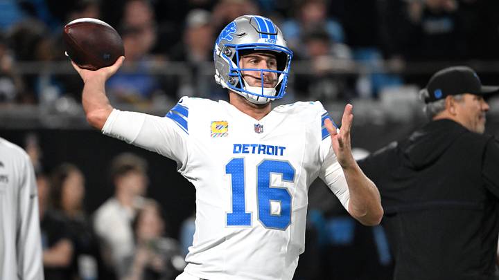 Jared Goff and the Lions are road favorites in Arizona. Jared Goff and the Lions are road favorites in Arizona.