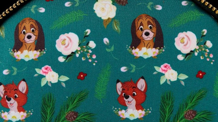 Loungefly x Disney The Fox and the Hound Forest Floral Mini Backpack