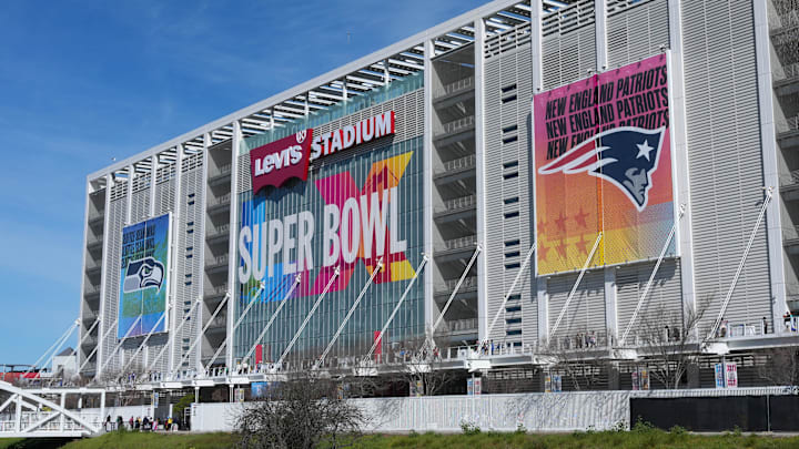 The Seahawks and Patriots will meet in Super Bowl LX on Sunday