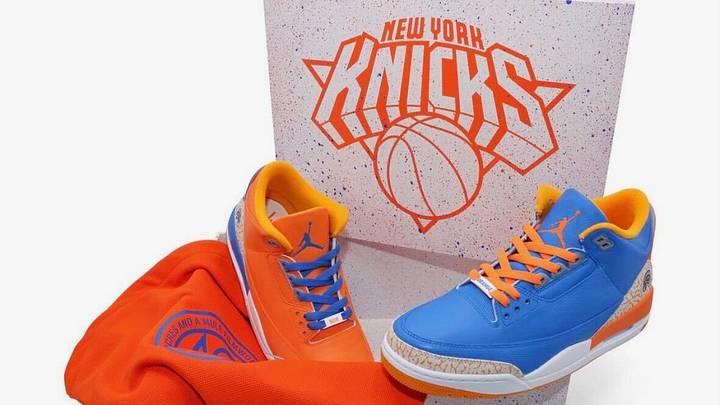 Spike Lee's custom Air Jordan 3 "Citrus" colorway.