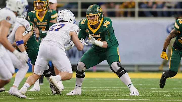 North Dakota State OL Grey Zabel North Dakota State OL Grey Zabel