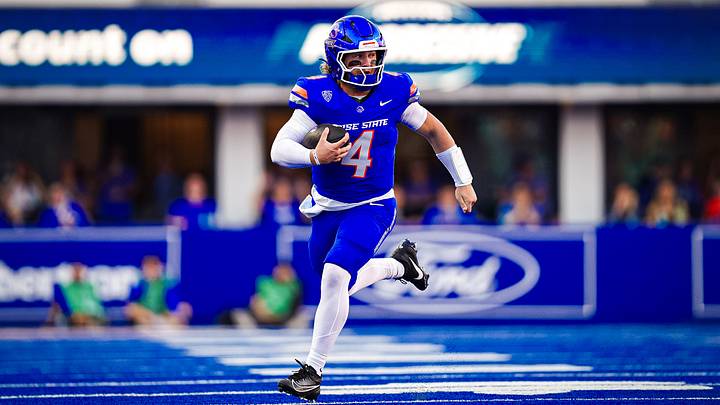 Boise State's Maddux Madsen. Boise State's Maddux Madsen.