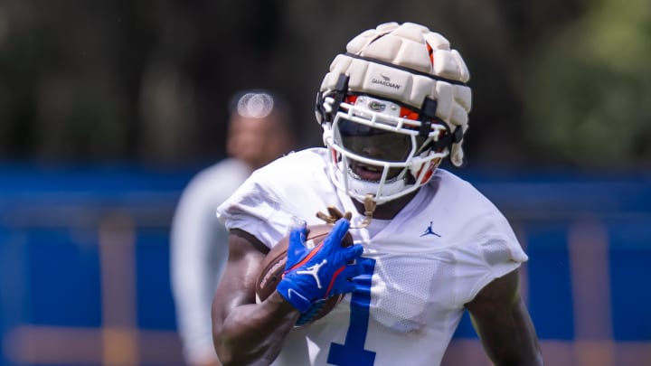 Florida Gators running back Montrell Johnson Jr. had work done on his knee. Florida Gators running back Montrell Johnson Jr. had work done on his knee.