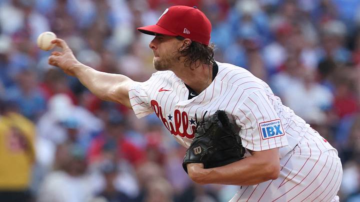 Aaron Nola and the Phillies are home favorites against the Marlins. Aaron Nola and the Phillies are home favorites against the Marlins.