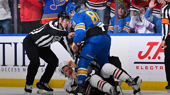 Chicago Blackhawks v St. Louis Blues
