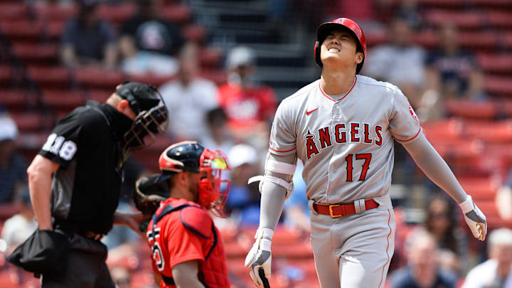 Los Angeles Angels v Boston Red Sox