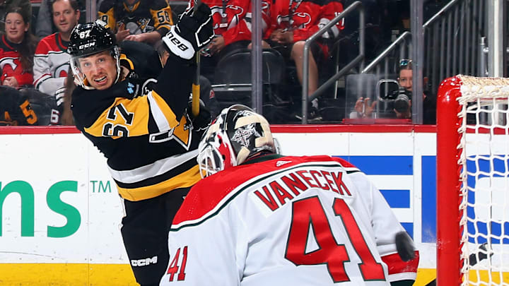 Pittsburgh Penguins v New Jersey Devils