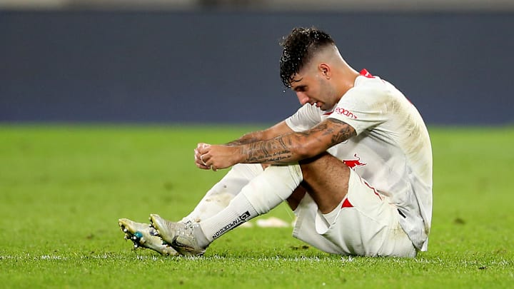 Dominik Szoboszlai nach Abpfiff